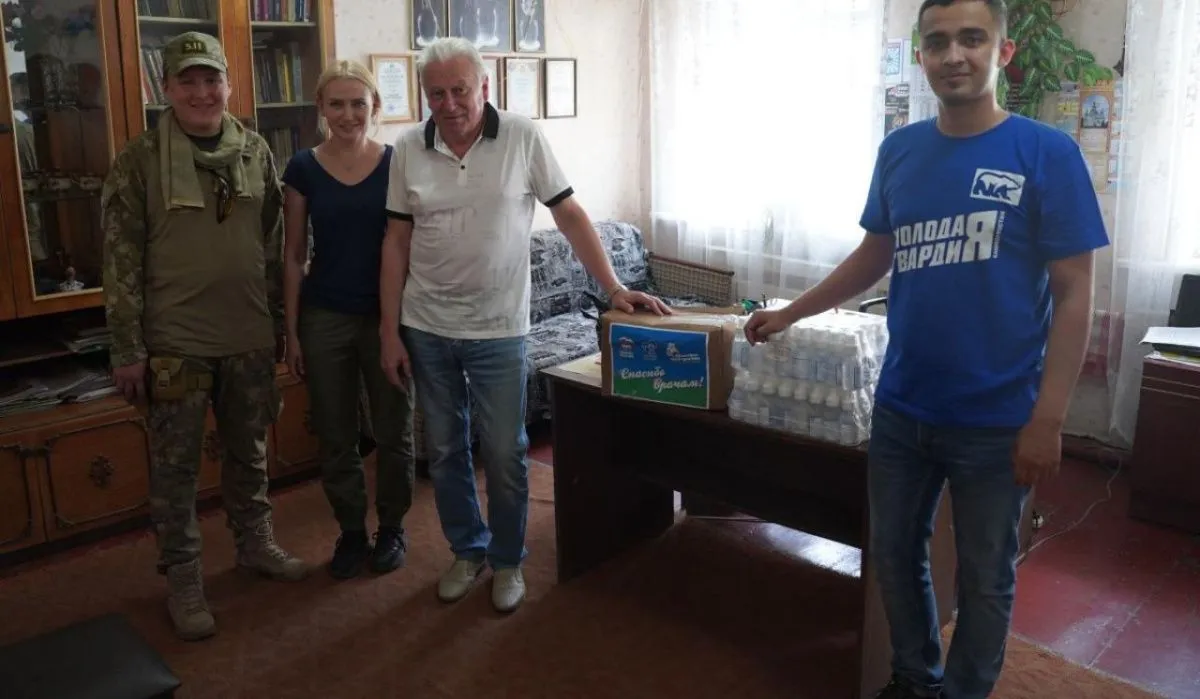 В Башкортостане молодогвардейцы привезли гумпомощь в ЛНР