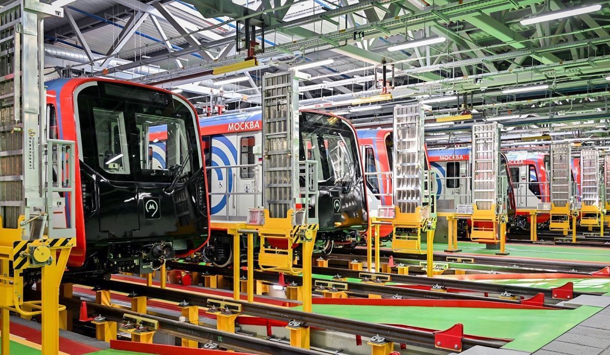 Более 60 новых вагонов &quot;Москва-2024&quot; пополнят московский метрополитен