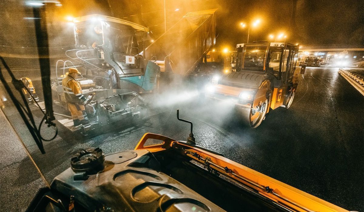 На МКАД обновили почти 50% асфальтового покрытия