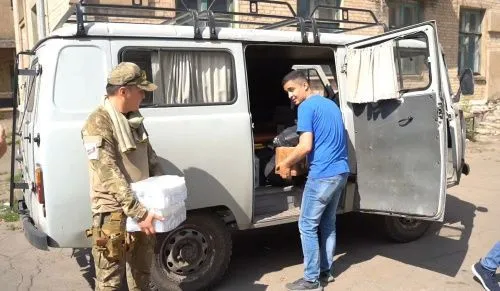 Молодогвардейцы Башкортостана привезли гумпомощь в ЛНР