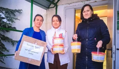 Молодая гвардия одного из районов Башкирии отправила очередную партию гуманитарной помощи в зону СВО