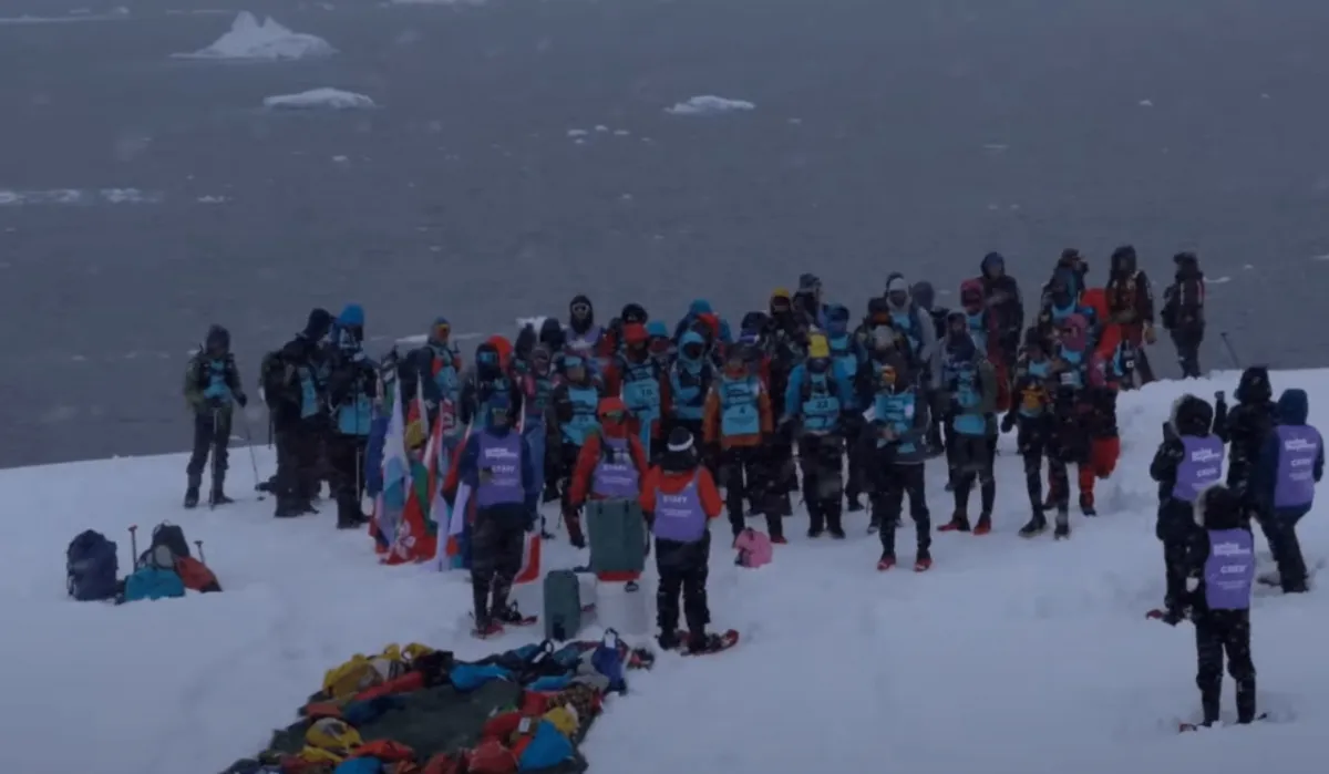 Житель Уфы стал четвёртым в международной гонке в Антарктиде