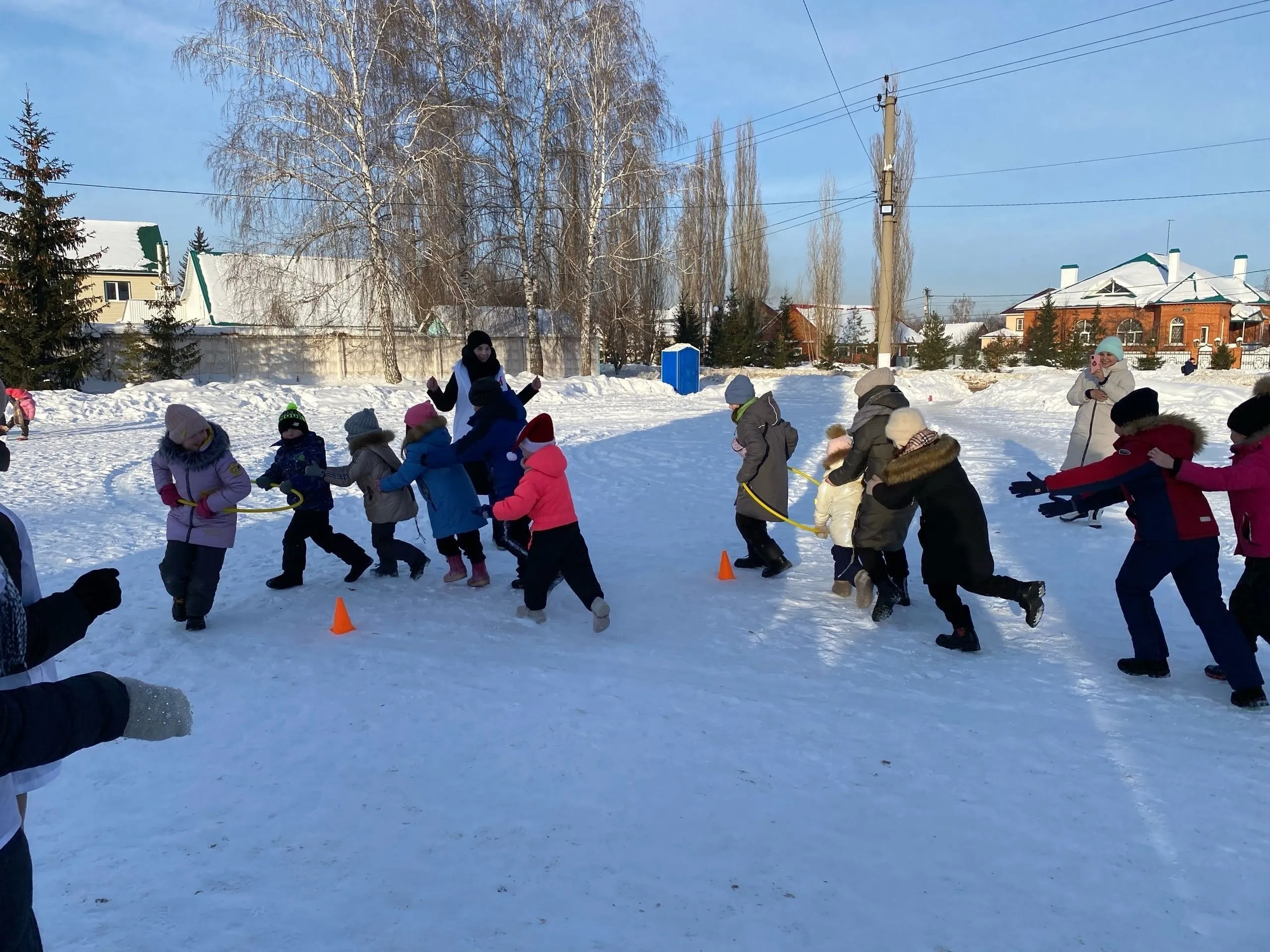Молодогвардейцы в Башкортостане провели зимние спортивные игры